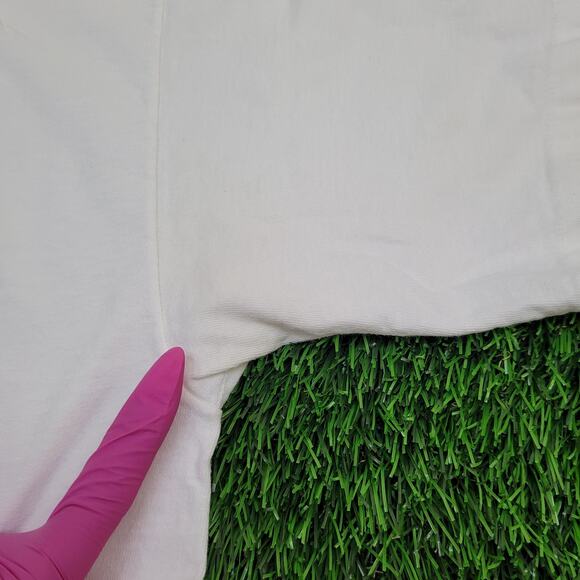 Vintage LEE US-Military Polo Team Shirt Large 21x28 White - Picture 4 of 15